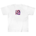 luckyTigerのゲーム女子 Heavyweight T-Shirt