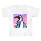 genki121227のお茶目なペンギン Heavyweight T-Shirt