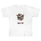 ギジトラ猫のフクちゃんのキジトラ猫のフクちゃん Heavyweight T-Shirt