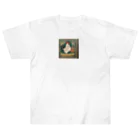 腰楽院オアシスのドット絵　鶏君 Heavyweight T-Shirt