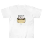 BISCUITの海老蒸し餃子のえびちゃん ヘビーウェイトTシャツ