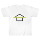 マッシュのハウスとレター ヘビーウェイトTシャツ