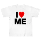 【シリーズ】おもしろ格言ショップの【おふざけシリーズ】I♡ME Heavyweight T-Shirt