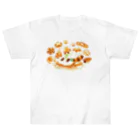 あっぷるきゃんでぃTシャツのレッサーパン屋さん Heavyweight T-Shirt