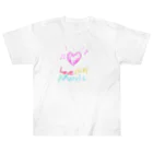 ちんあなごのLove chin music ヘビーウェイトTシャツ