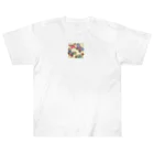 Heart-Heartの蝶達の舞 Heavyweight T-Shirt