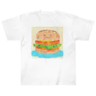 ユンズローズのバーガーくん ヘビーウェイトTシャツ