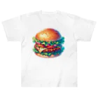 AngerBoo!のハンバーガー！ Heavyweight T-Shirt