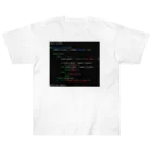 Todaiのプログラミングコード ヘビーウェイトTシャツ