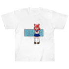 ritorururuのめんだこちゃんとみなも Heavyweight T-Shirt