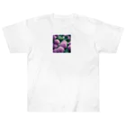 neat55のアジサイの球状の花房 Heavyweight T-Shirt