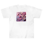 終わらない夢🌈の桜🌸 ヘビーウェイトTシャツ