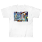 きなこもちの小屋２号店の海の中の家の鍋パーティー Heavyweight T-Shirt