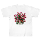 24_Redpink  visual calendarのRedpink 29Roses Heavyweight T-Shirt