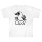 Boo!のBoo!(モンゴリアンデスワーム) ヘビーウェイトTシャツ