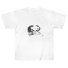 CAT-workshopのかわいい寝子　LOVE CAT Heavyweight T-Shirt