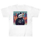 クレイジーパンダのcrazy_panda3 Heavyweight T-Shirt