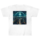 copperfeild74のブリリアントな夜景 Heavyweight T-Shirt