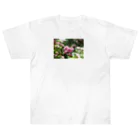 サニー プーのPINK ROSE  Heavyweight T-Shirt