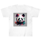 クレイジーパンダのcrazy_panda5 ヘビーウェイトTシャツ