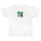 yumiceのice meets オリガミカワウソ Heavyweight T-Shirt