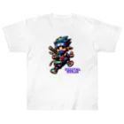 rsrsrsrsrの“Digital Ninja” ロゴ付き ヘビーウェイトTシャツ