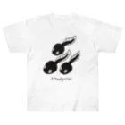 ゴハンオオモリの3Tadpoles ヘビーウェイトTシャツ