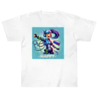 iSysのゲーミング少女ピーシーツー Heavyweight T-Shirt