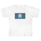 niramanjuのピンクの髪の女の子 Heavyweight T-Shirt