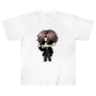 Taki_Workの泣き男くん Heavyweight T-Shirt