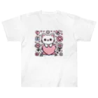 たこ焼きの猫スタンプ Heavyweight T-Shirt