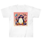 Design Harborのcool penguin ヘビーウェイトTシャツ