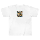 happiness_shopの粗食が一番 Heavyweight T-Shirt