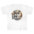 STOP POACHNGのSTOP POACHNG（インドサイ） Heavyweight T-Shirt