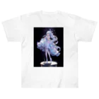 レーザーの純白のアイドル Heavyweight T-Shirt