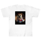 117hibikiの柴犬COOUo･ｪ･oU Heavyweight T-Shirt