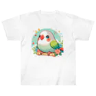 ぷっくりショップのオカメインコちゃん Heavyweight T-Shirt