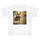 Ricky-Rickyのやんちゃな柴犬 Heavyweight T-Shirt