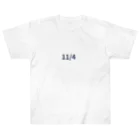 AY-28の日付グッズ　１１/4 バージョン Heavyweight T-Shirt