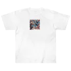 ウェブエンパイアの桜と雀（Cherry blossom & sparrow)  01 Heavyweight T-Shirt