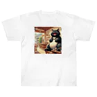 nico711の爆笑猫さん Heavyweight T-Shirt