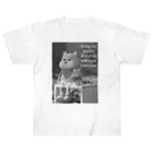 しっぽ堂の明日をみつめる柴犬の親子 Heavyweight T-Shirt