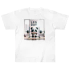 サウナマッチョの筋トレパンダ　Leg Day Heavyweight T-Shirt