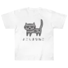 nijinekoのよこしまなねこ ヘビーウェイトTシャツ