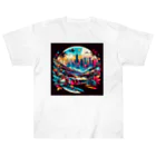 Overdrive Oasis-オーバードライブオアシス-のネオン・ナイトレース Heavyweight T-Shirt