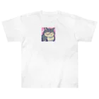 burebiの怒る猫 ヘビーウェイトTシャツ