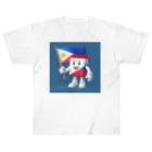 happiness_shopの２０２４　フィリピンキャラの決定版 Heavyweight T-Shirt