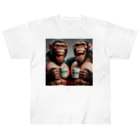 AREUSのAREUS× CHIMPANZEE#3 Heavyweight T-Shirt