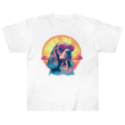 dogsdream8246のcocker sunset Heavyweight T-Shirt