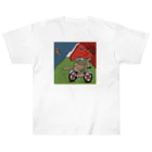 ノアの鳩胸公式SHOPのきのこちゃん Heavyweight T-Shirt